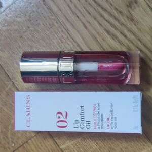 Clarins Lip Comfort Oil in Raspberry 02